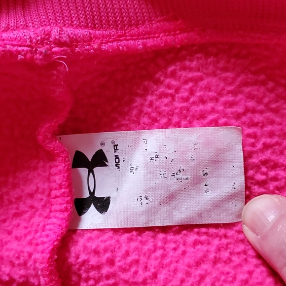 Women's Under Armour pink hoodie sweatshirt - Picture 4 of 4